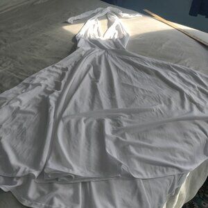 Marilyn Monroe White Halter Dress